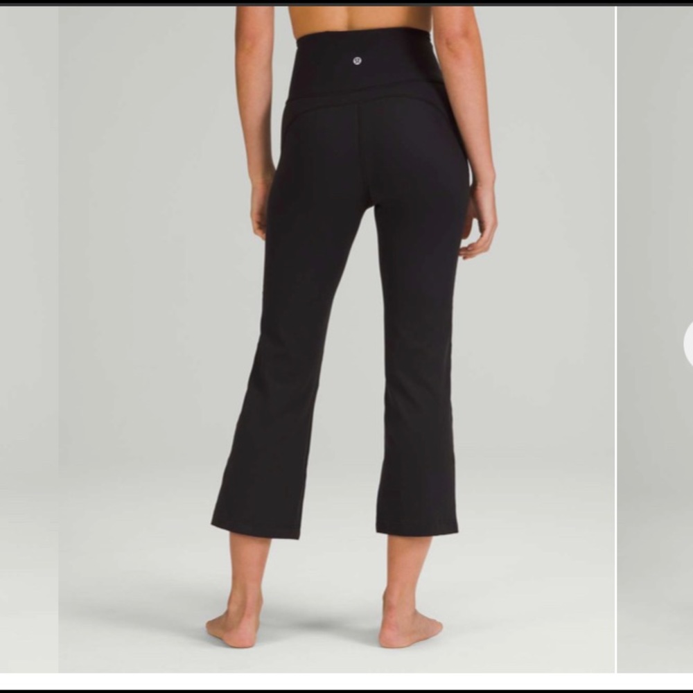 Lululemon Groove super high rise crop leggings size 14